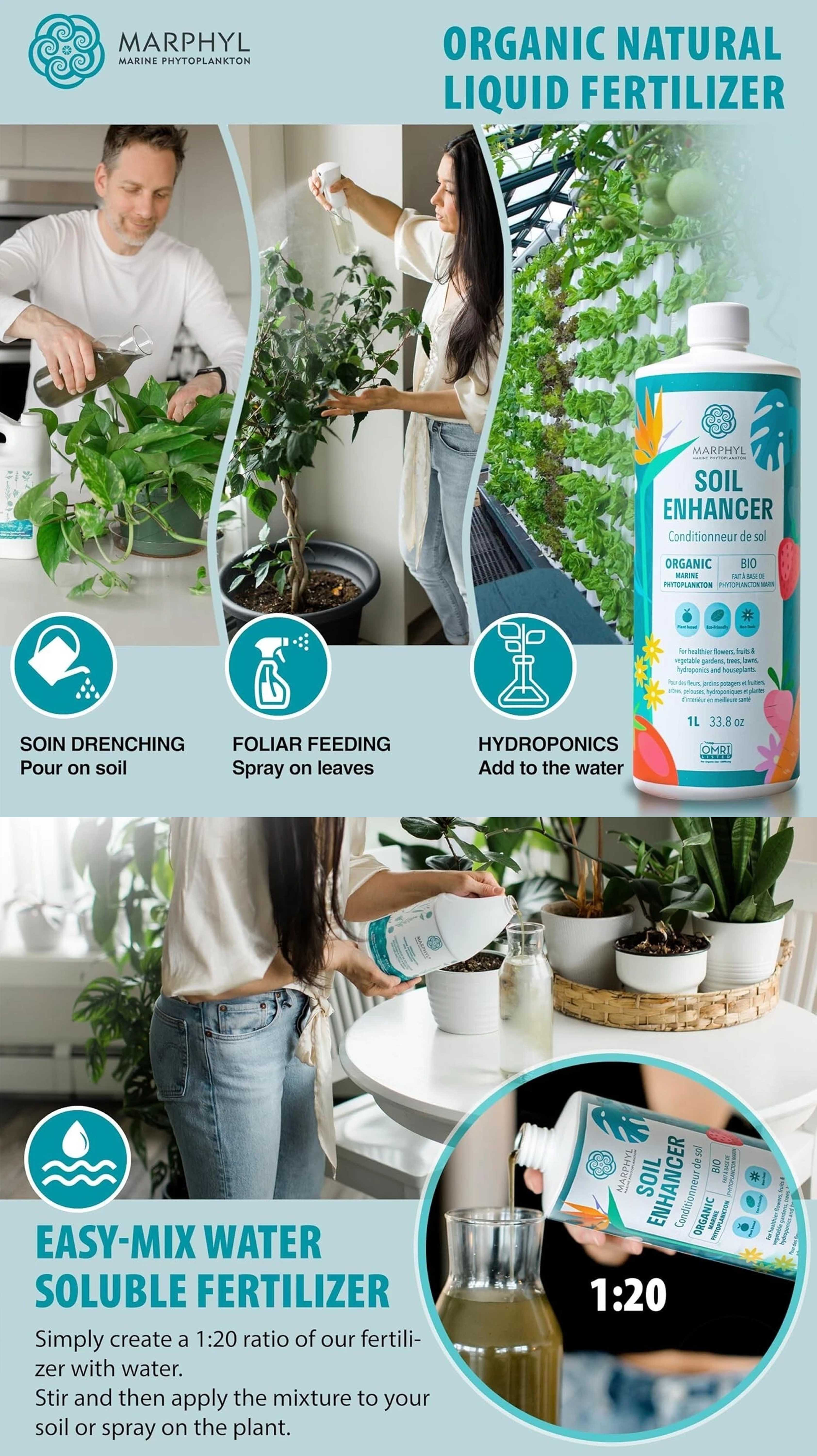 MARPHYL Organic Liquid Fertiliser – 500ml