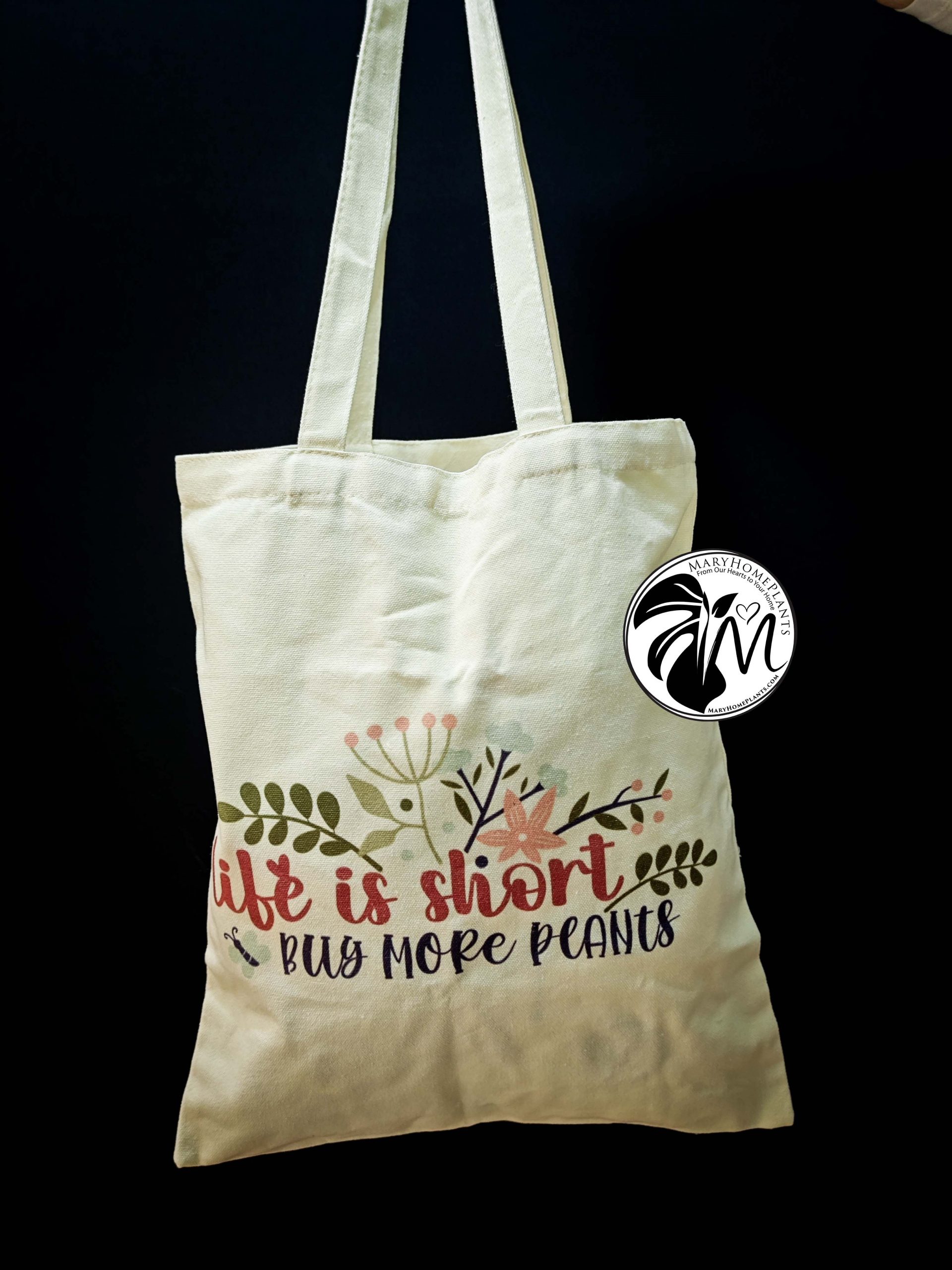 plant themed fabric bags (copy)